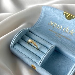 Fingerring DARLING ROCK Forgyldt Slv