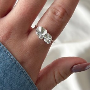 Fingerring FOLIO Sterling slv