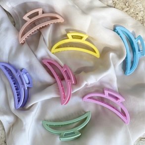 Hrklemme Stor Color Moon pastel