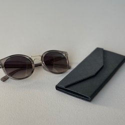 Foldbart brilletui hardcase sort