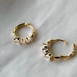 Hoops Melina forgyldt slv