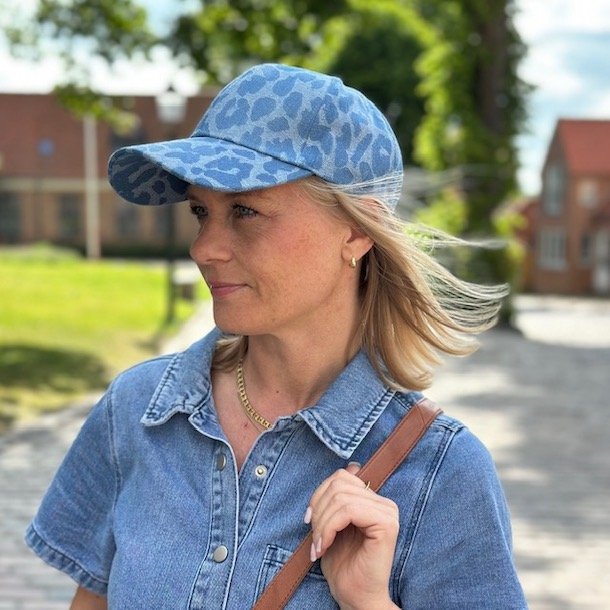 Kasket denim leo