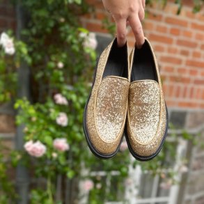 Loafers CPHS LOAFER glitter GULD str. 36-41