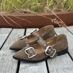 Loafer FUTURE VIBES oliven ruskind str 37-41