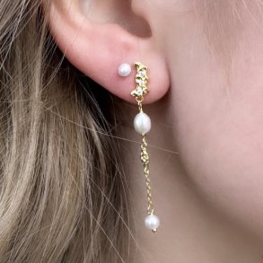 restikker MILENA LONG Forgyldt Slv