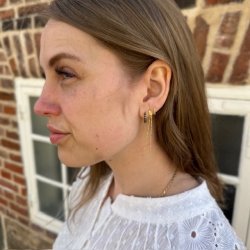 restikker DOT LOVE SMALL Forgyldt Slv