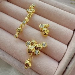 restik DARLING ROCK BIG  Forgyldt Slv