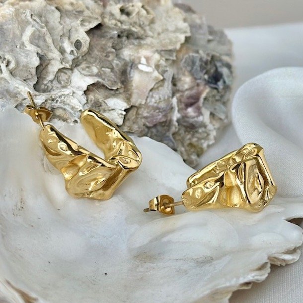 restik creole FLOW MEDIUM vandfast 18kt. forgyldt