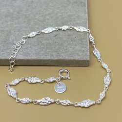 Armbnd MILA links sterling slv