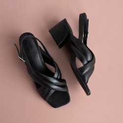 HEELS AND MORE Heels Sort skind str. 36-41