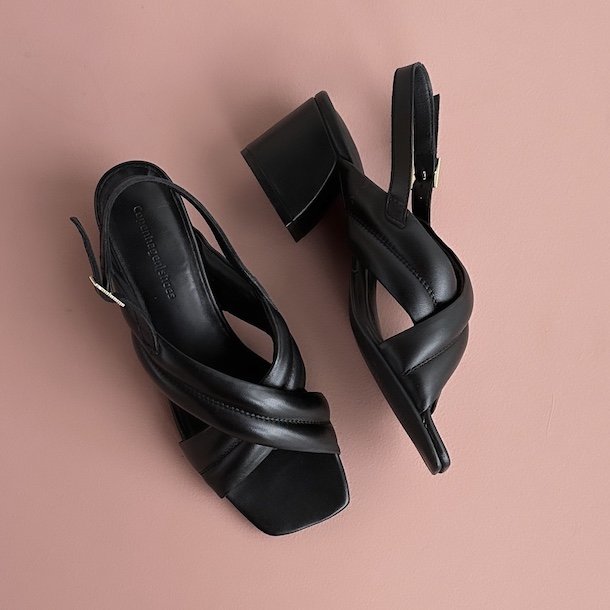 HEELS AND MORE Heels Sort skind str. 36-41