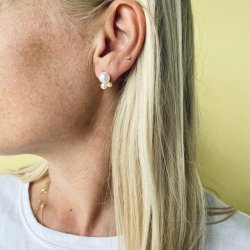 MARY bobbly restikker forgyldt slv