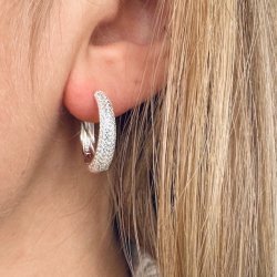 Hoops DARLING EMMA 20 mm Sterling Slv