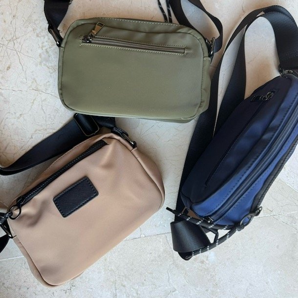 Crossbody 3 rum nylon
