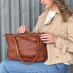 Carbella Urban skuldertaske Skind