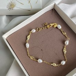 Armbnd MILENA Forgyldt Slv