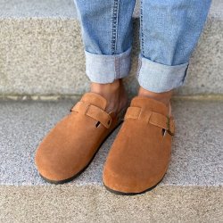 Slipper morph cognac ruskind str. 36-41