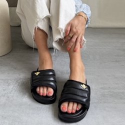 sandal STORIES sort skind str. 36-41