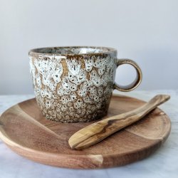 Krus m/hank,  8,5x11 cm