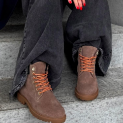 Stvle THE REAL WALK sand ruskind str. 36-41