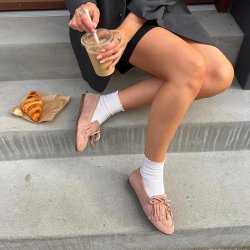 Mokkasiner La Boheme ruskind str 37-41