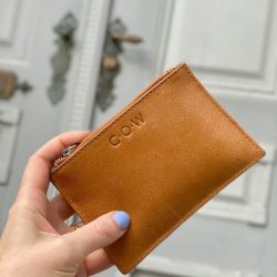 Kortpung COW cognac lder