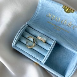 Hoop Philina big  Forgyldt Slv