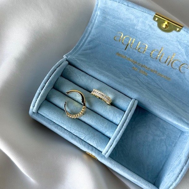 Hoop Philina big  Forgyldt Slv