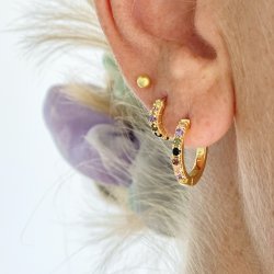 Vigga lille creol forgyldt