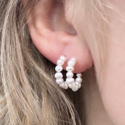 restikker PRETTY PEARL 15 mm Sterling Slv