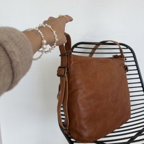 Conner crossbody / rygsk Skind