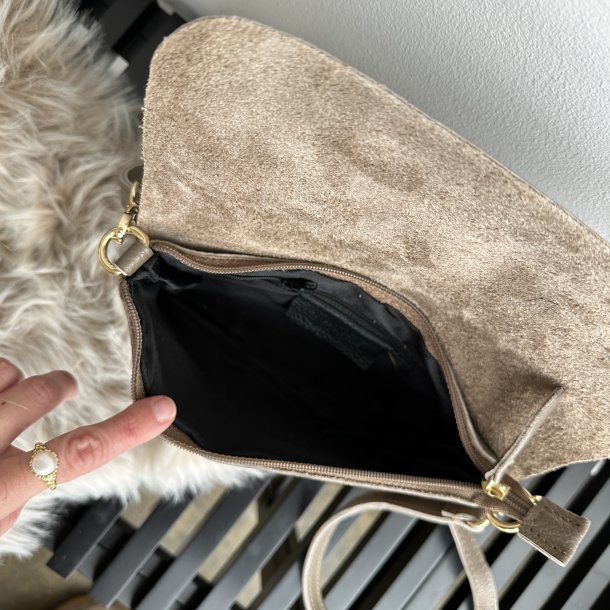 Messenger taske skind