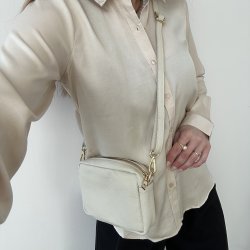 Crossbody Silje skind
