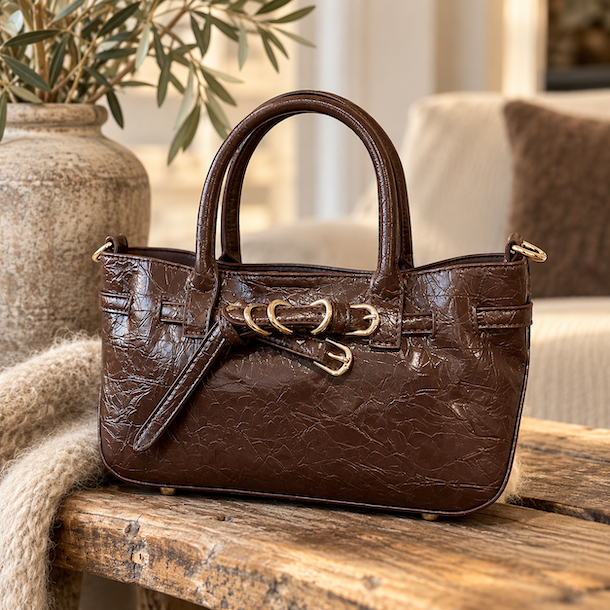 Lille Crossbody Croco