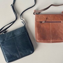 Taske nr 21 crossbody buffalo skind