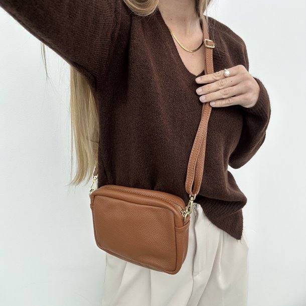 Crossbody Silje skind