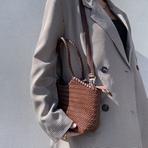 Flettet taske - Mini Sally 