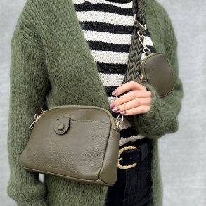 Crossbody med pung og trendrem