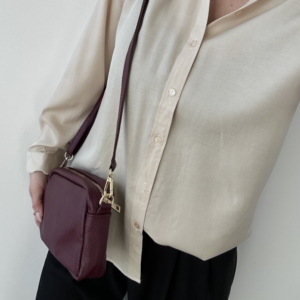 Crossbody Silje skind