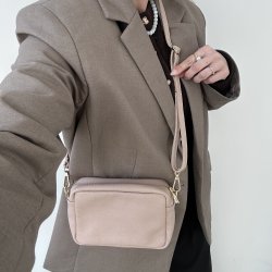 Crossbody Silje skind