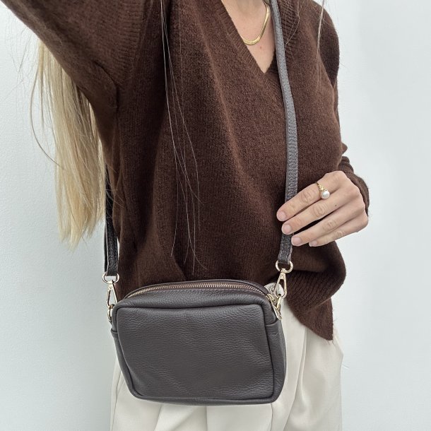 Crossbody Silje skind