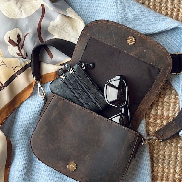 Taylor Hunter Crossbody skind