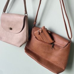 Crossbody med klap