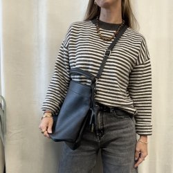 Skuldertaske med crossbody rem