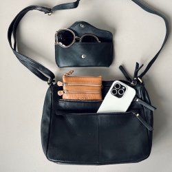 Misha crossbody - skind