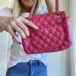 Quiltet crossbody / skuldertaske