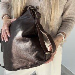 Conner crossbody / rygsk Skind