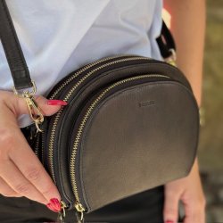 Albigale Ritzy crossbody - multibag sort Skind