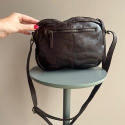 Eldora Crossbody washed skind