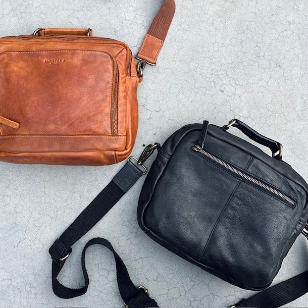 Emery Crossbody washed skind